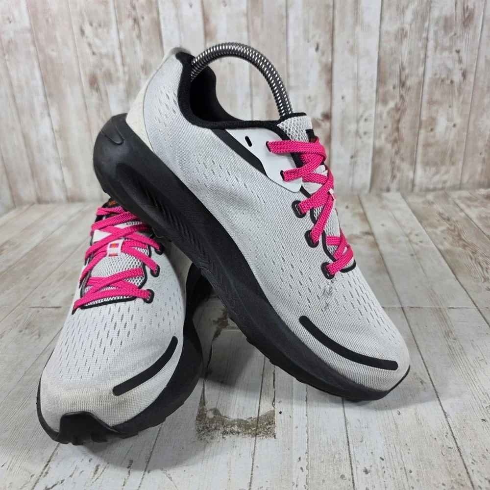 Merrell Antora 3 Womens‎ Trail Running Shoes White Black Pink J068230 Size 7.5
